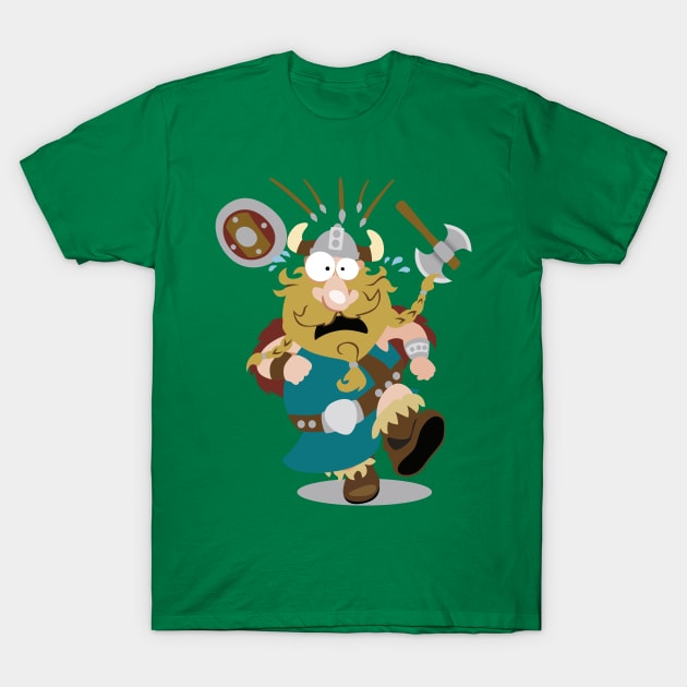 OLAF the viking T-Shirt by Tiro1Linea